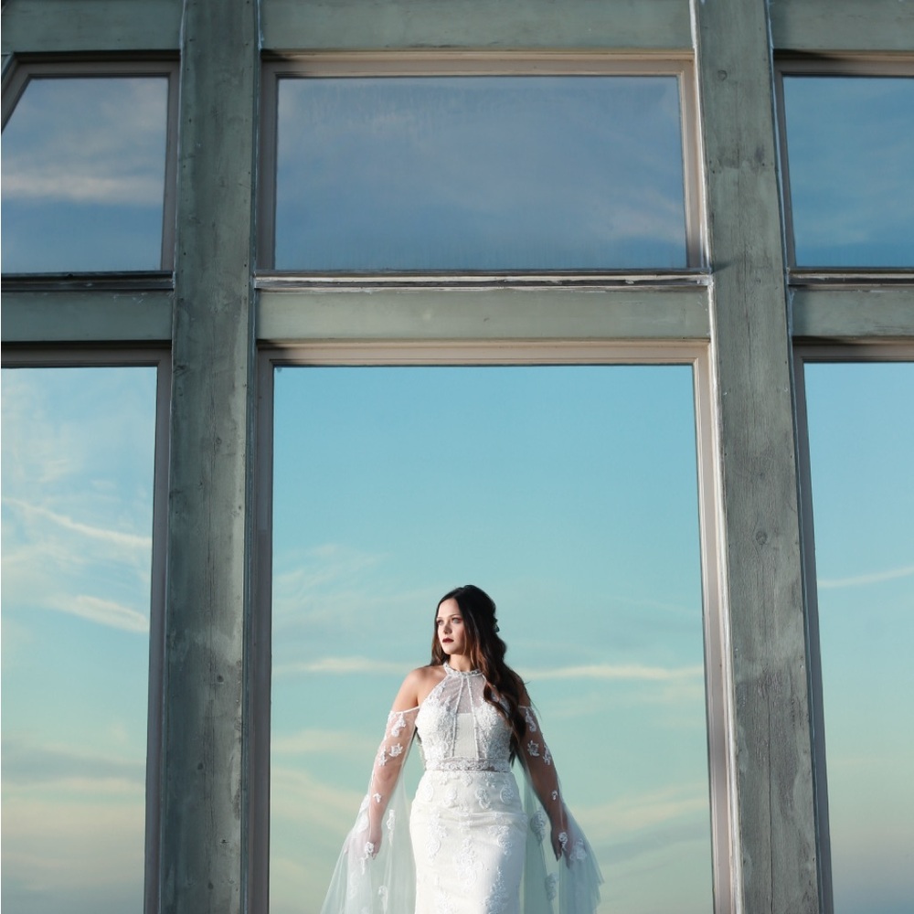 Christina Wu Ivory Lace Bridal Gown